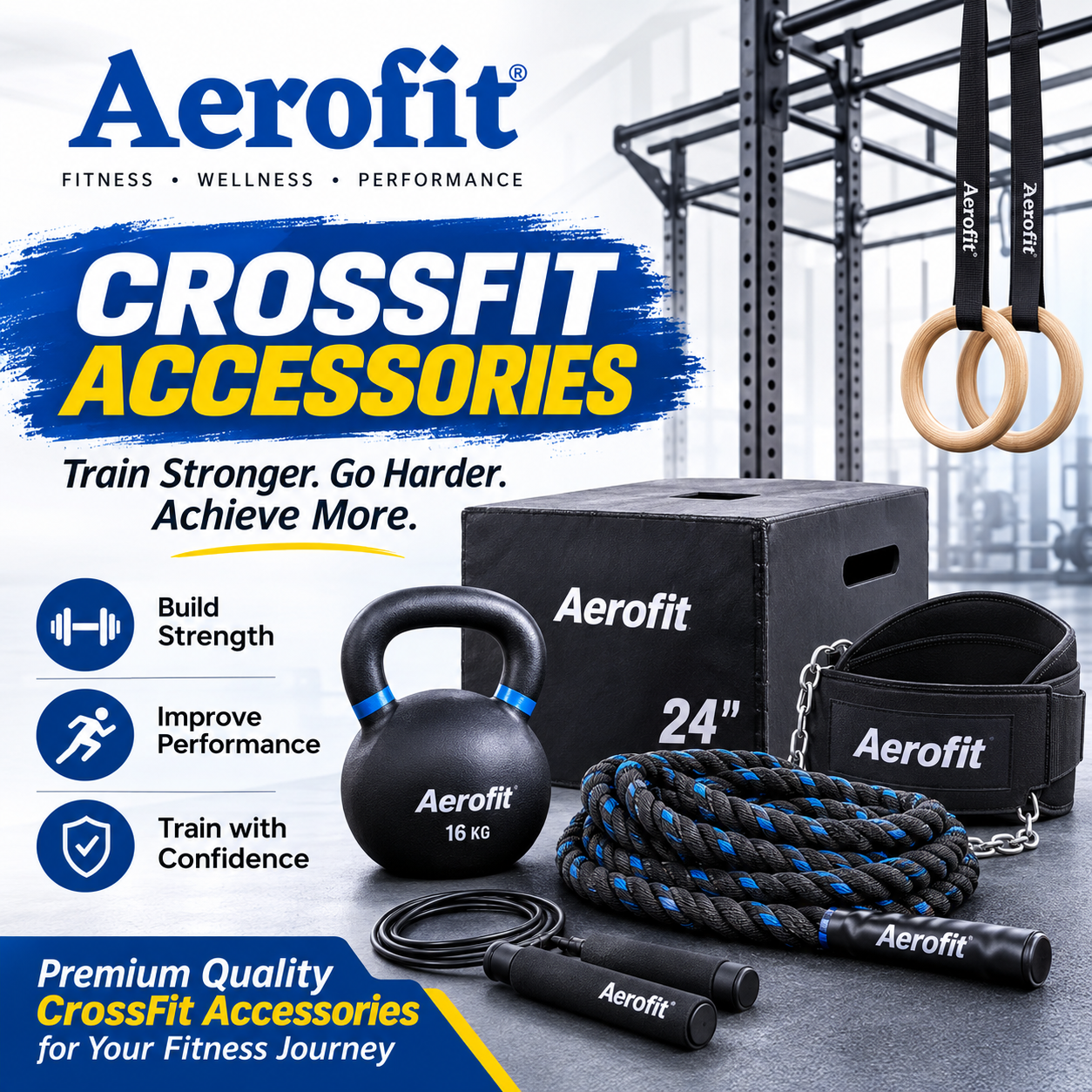 Aerofit CrossFit Accessories Banner