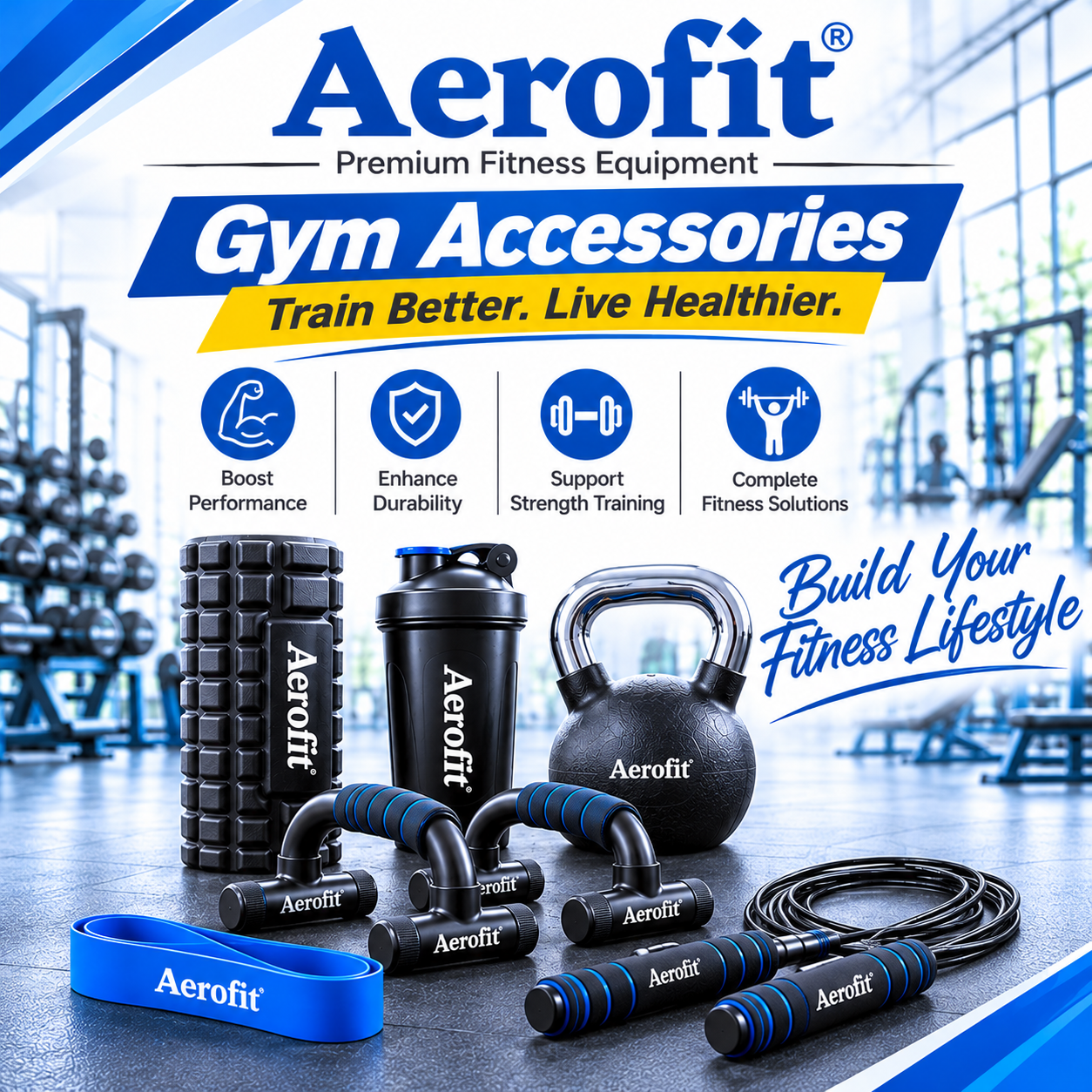 Aerofit Gym Accessories Collection